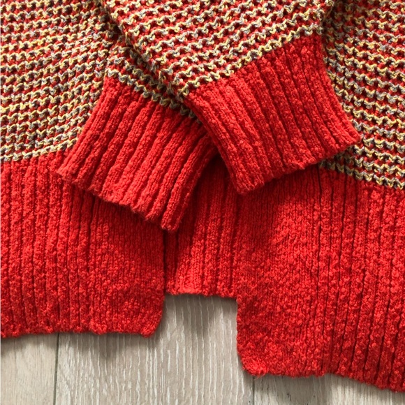 Urban Outfitters Cotton Blend Oversized Cardigan in Orange - Picture 4 of 9